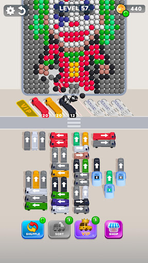 Bubble Bus: Parking Jam Puzzle