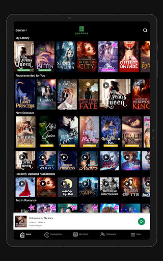 GALATEA: Audiobooks & Novels