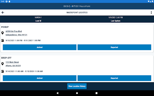 MacroPoint for Truckers