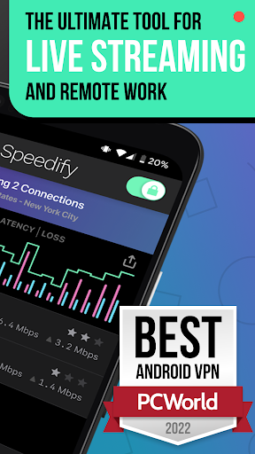 Speedify - Live Streaming VPN