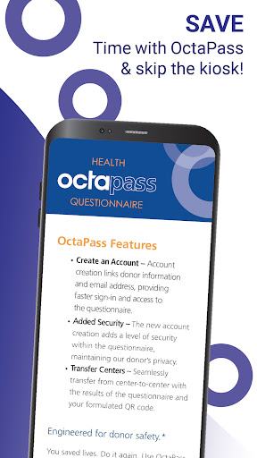 OctaApp – Donate Plasma, Make Money, Save Lives!