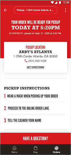 Arby's Fast Food Sandwiches