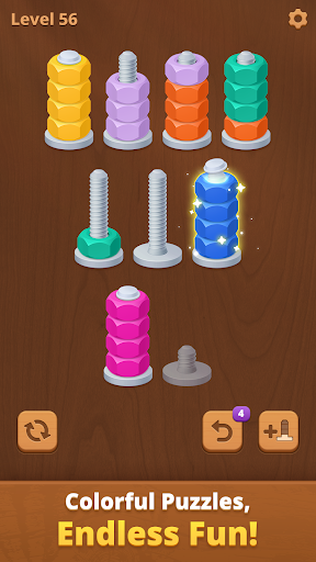 Nut Sort Puzzle: Sorting Games