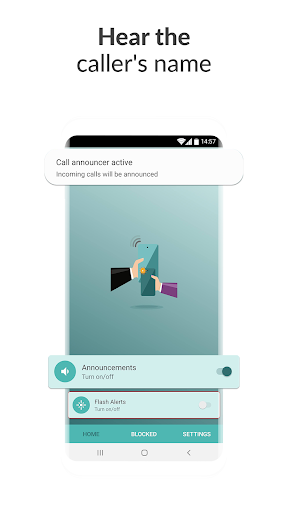 Call Name Announcer & Blocker