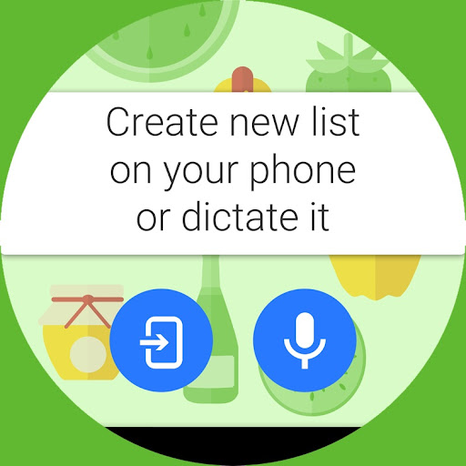 Grocery Shopping List Listonic