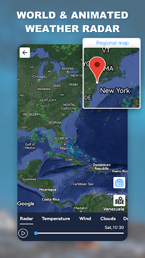 Weather app - Radar & Widget