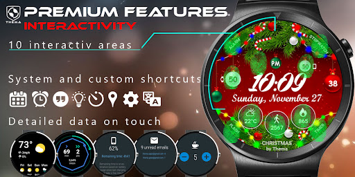 Christmas Lights Watch Face