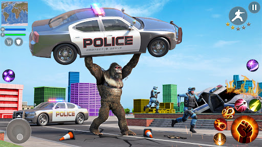 Gorilla Hero: Superhero Games
