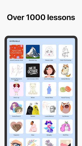 Learn how to draw - ArtWorkout