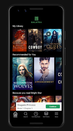 GALATEA: Audiobooks & Novels