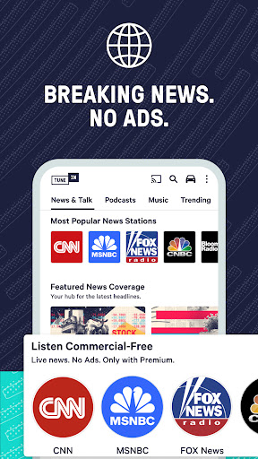 TuneIn Radio: News, Music & FM