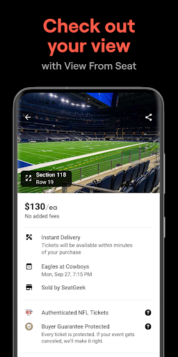 SeatGeek – Tickets to Sports,