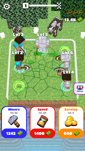 Craft & Mine 3D: Idle Merge