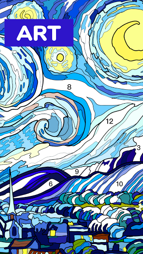 Calm Color - Color By Number