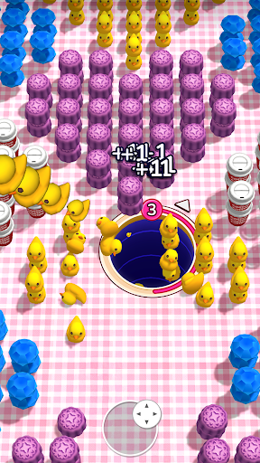 Hole Rush: Eat All Puzzle