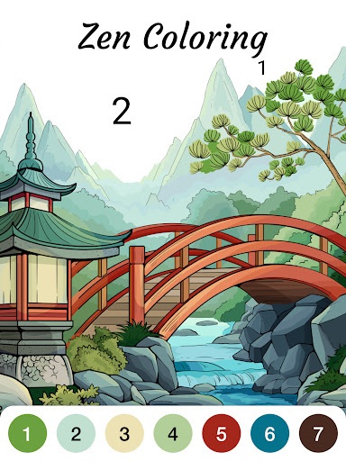 Zen Color - Color By Number
