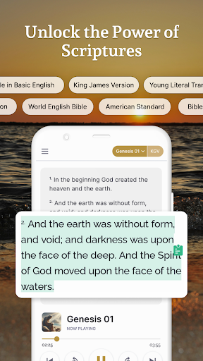 Holy Bible Launcher: KJV+Audio