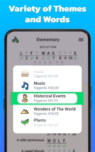 Figgerits - Word Puzzle Game
