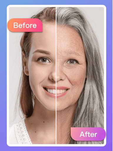 Old Me-simulate old face