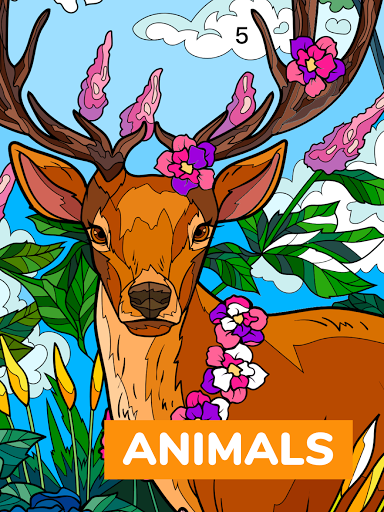 Calm Color - Color By Number