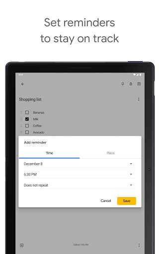 Google Keep - Notes and Lists