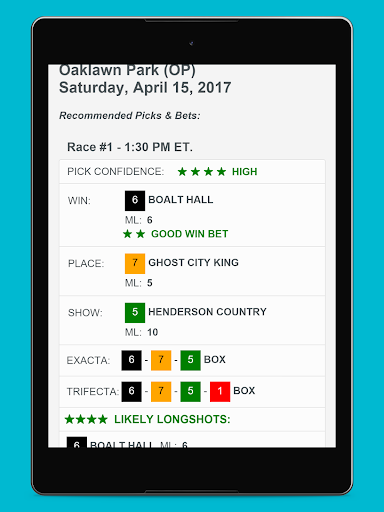 Horse Racing Picks & Bet Tips