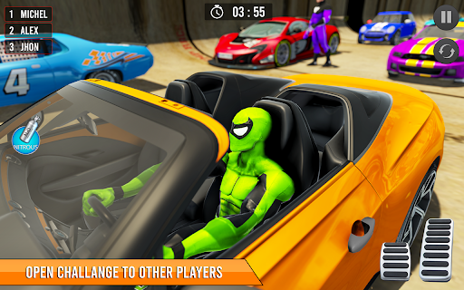 Mega Ramp Car Stunts Games