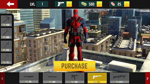 Miami Rope Hero Spider Games