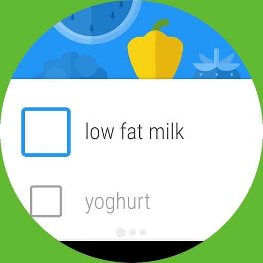 Grocery Shopping List Listonic