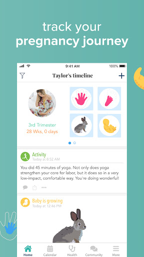 Ovia Pregnancy Tracker: Baby Due Date Countdown