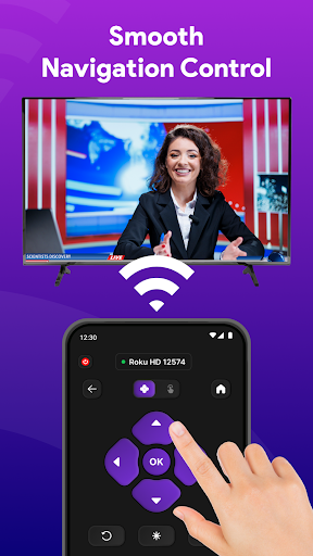 TV Cast: RokuTV Remote Control