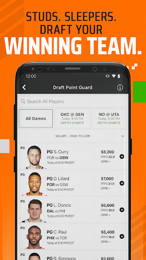DraftKings Fantasy Sports