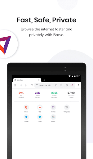 Brave Private Web Browser, VPN