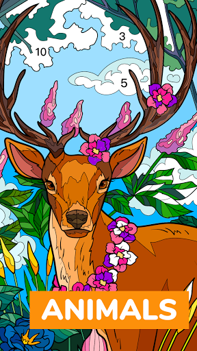 Calm Color - Color By Number