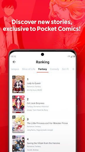 POCKET COMICS: Premium Webtoon