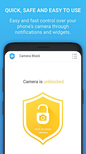 Camera Block Free - Anti spyware & Anti malware