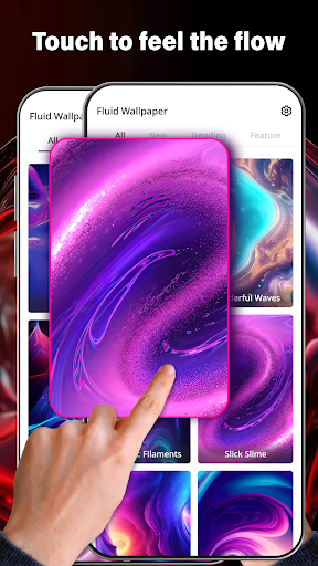 Magic Fluids: Fluid Wallpaper