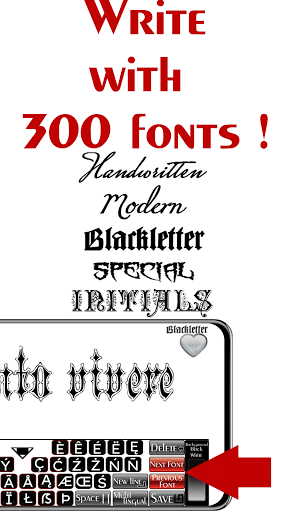 Tattoo Font Designer - Fonts