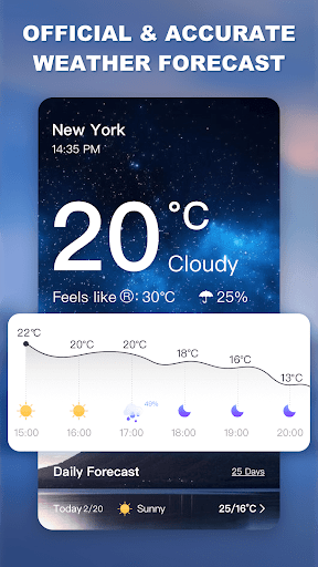 Weather app - Radar & Widget