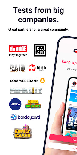 Testerup: Test & Earn Rewards