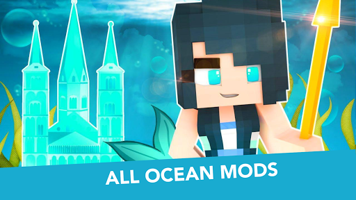 MCPE Mermaid and Tail MOD