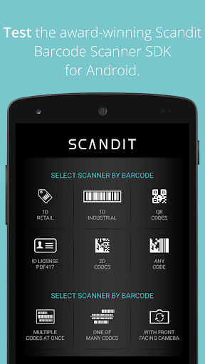 Scandit Barcode Scanner Demo