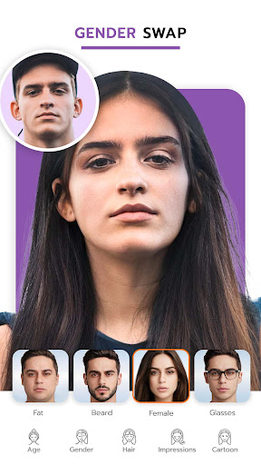 FaceLab Face Aging Gender Swap