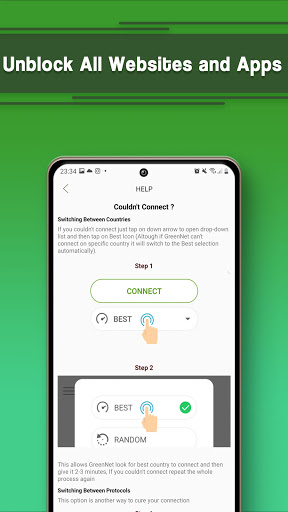 GreenNet: Hotspot VPN Proxy