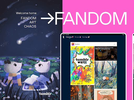 Tumblr—Fandom, Art, Chaos