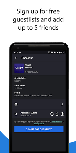 Discotech: VIP Bottle Service, Guest List, Tickets