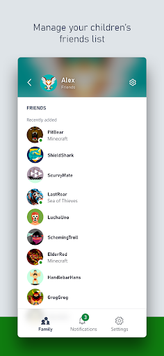 Xbox Family Settings