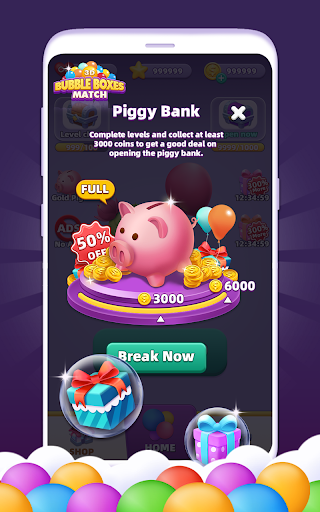 Bubble Boxes : Match 3D
