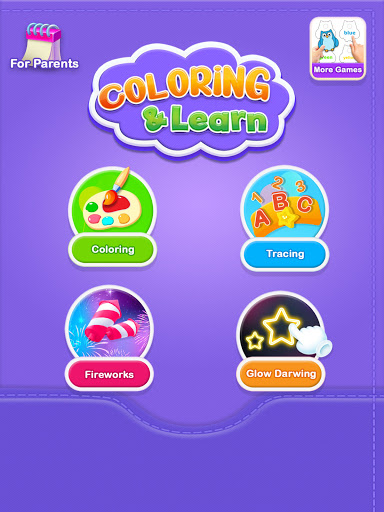 Glitter Number and letters coloring Book for kids