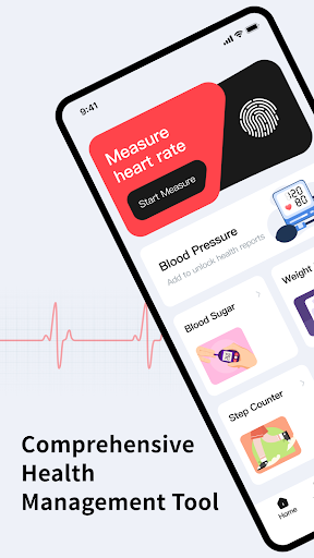 Heart Rate Health & BP Monitor